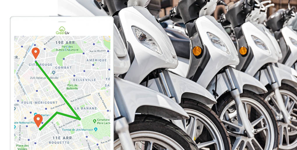 Les véhicules électriques de l'entreprise GreenLiv