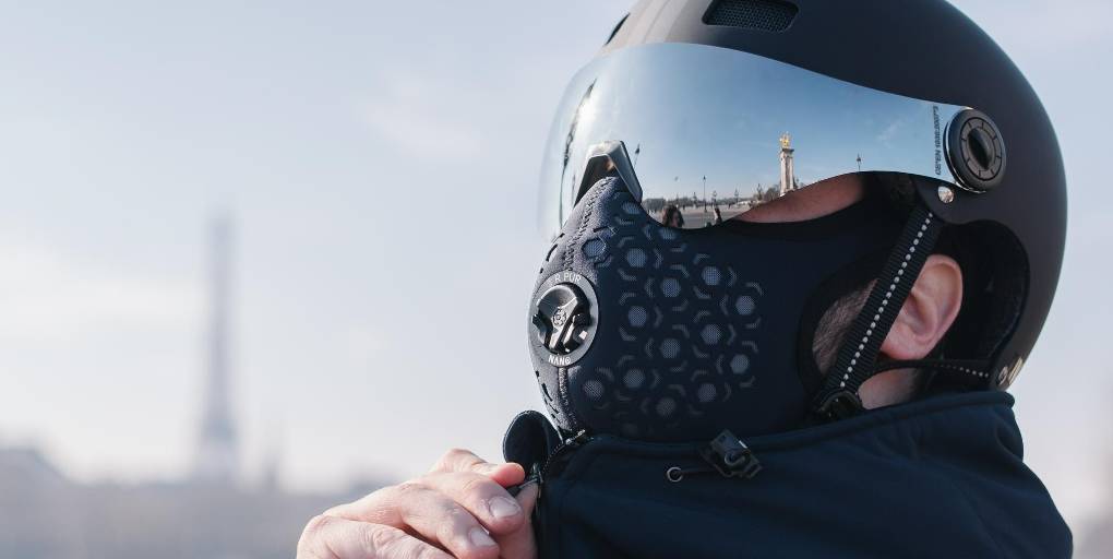 masque anti pollution filtre