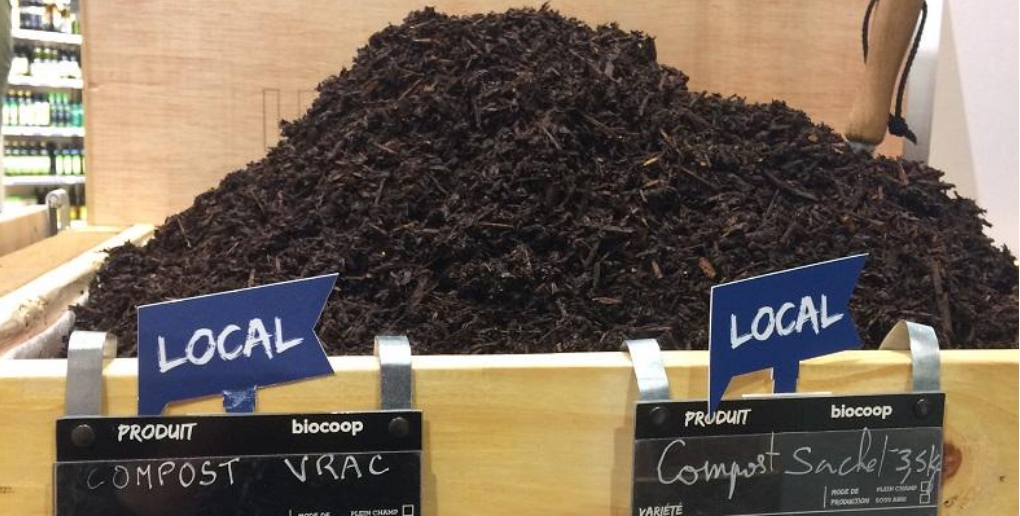 le compost produit par la start-up Les Alchimistes