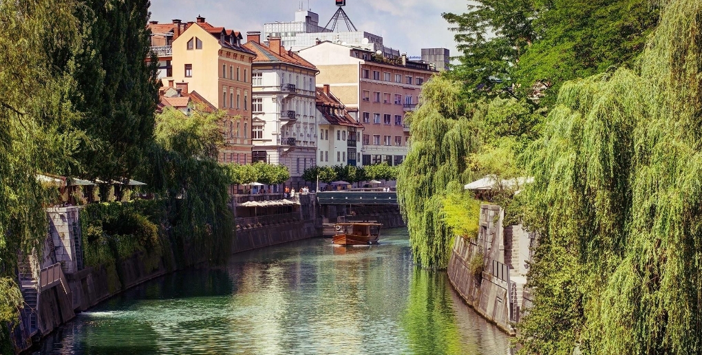 Ljubljana et la rivière Save