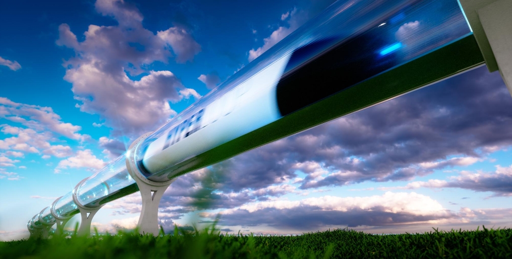 projet de ligne hyperloop