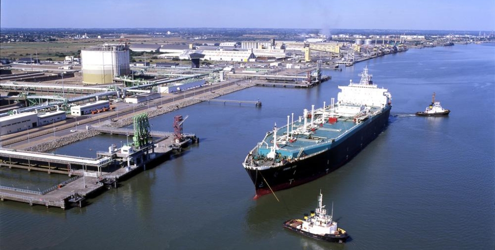 Transport gaz naturel liquéfié port