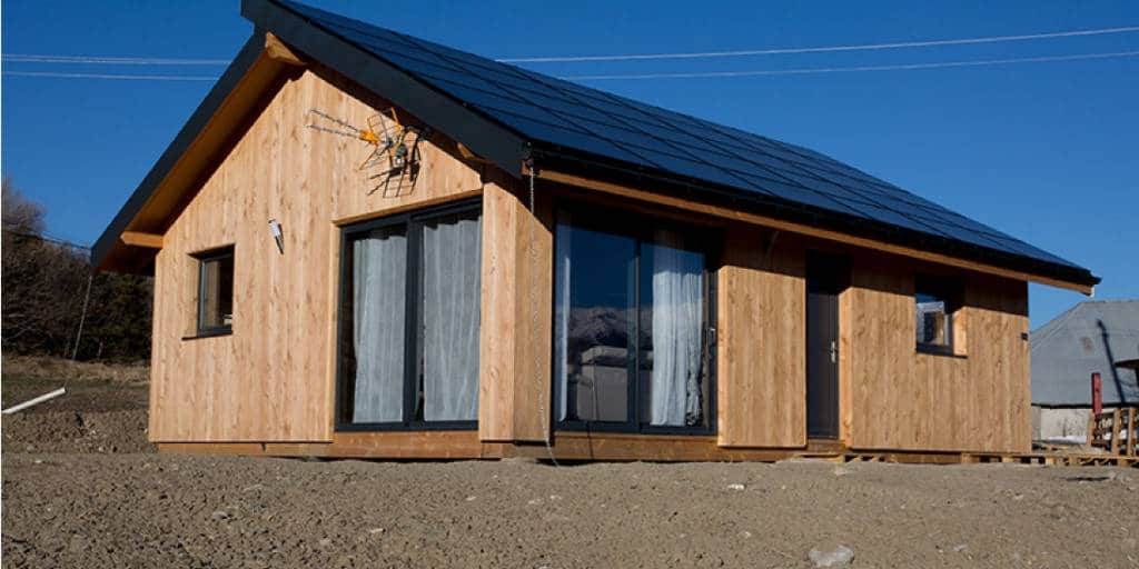 Maison écologique solaire box