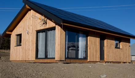Maison écologique solaire box