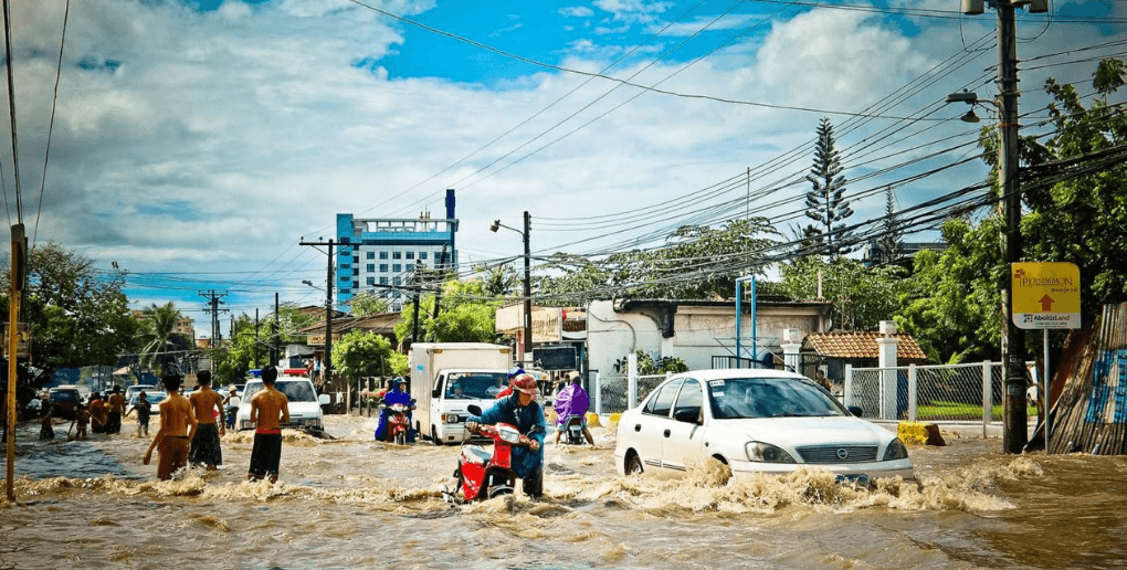 inondations en ville