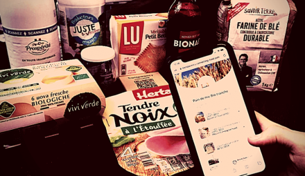 application scan alimentaire