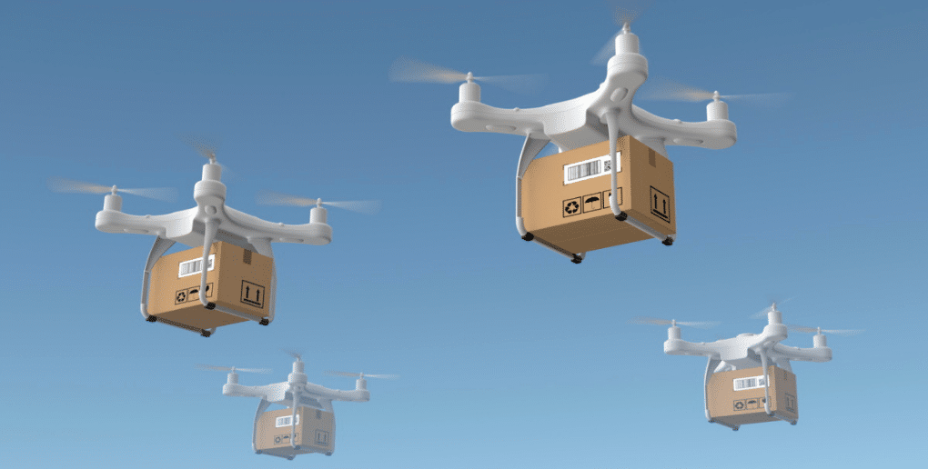 livraison drones