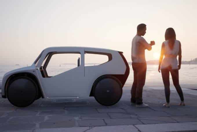 prototype de petite voiture par l'entreprise Midipile
