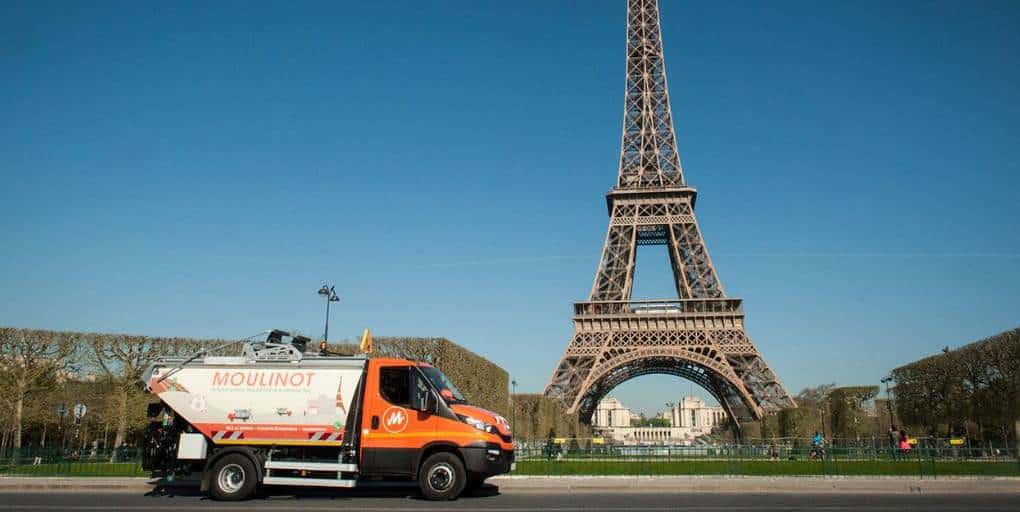 Camion Moulinot à Paris