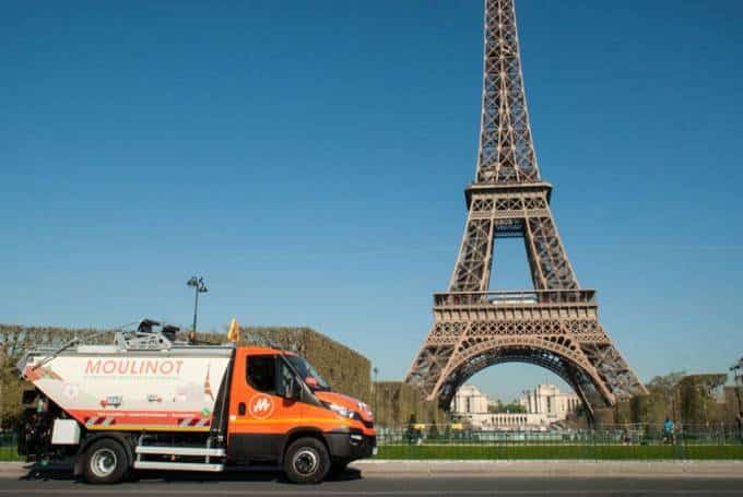 Camion Moulinot à Paris